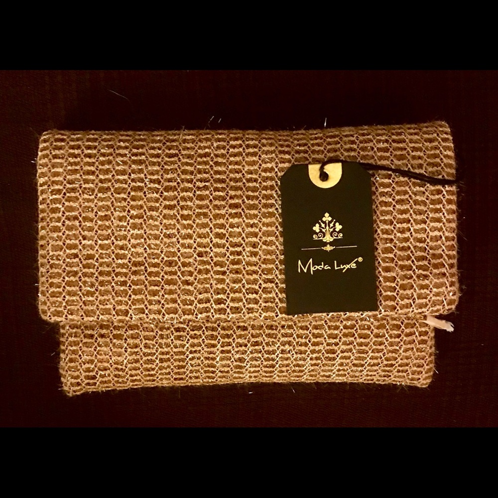 Moda Luxe Cleo Clutch Gold